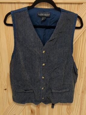 Addendum Women's Vintage Blue Pinstripe Vest